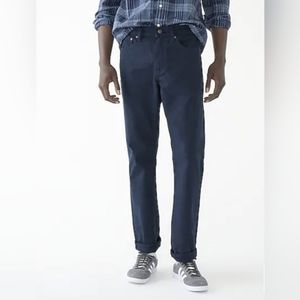 NWT J Crew 484 Slim-fit garment-dyed five-pocket pant size 28x32